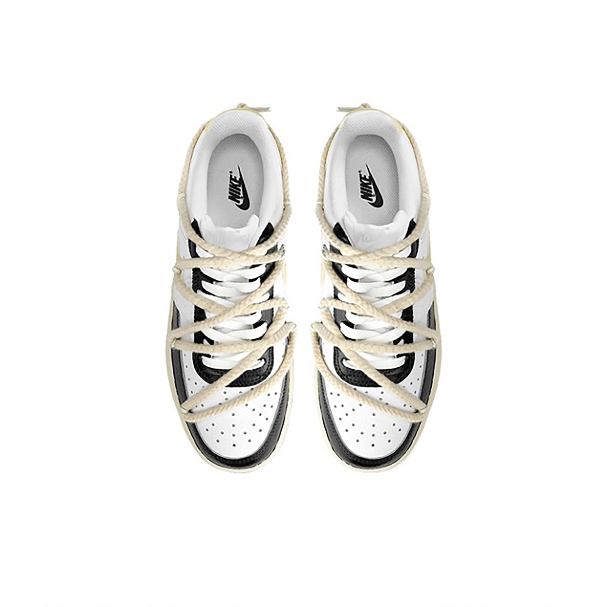 Travis Scott Blue White Black Custom Nike Court Vision Low-shecustomize