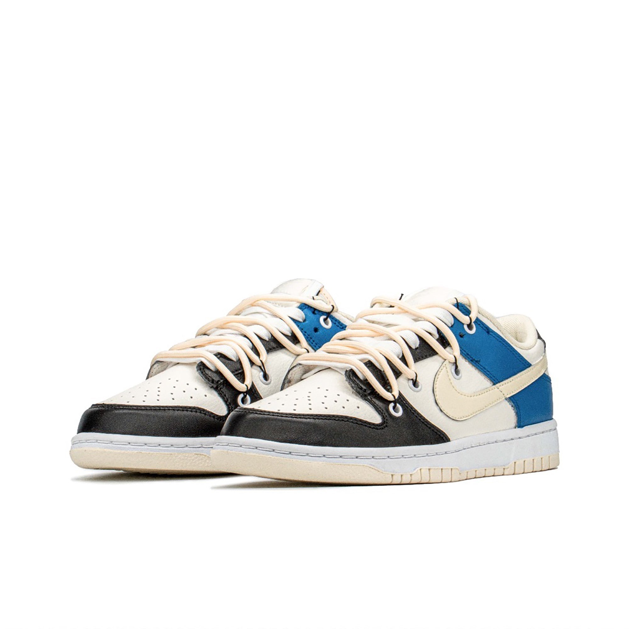 Travis Scott Blue White Custom Nike Dunk-shecustomize