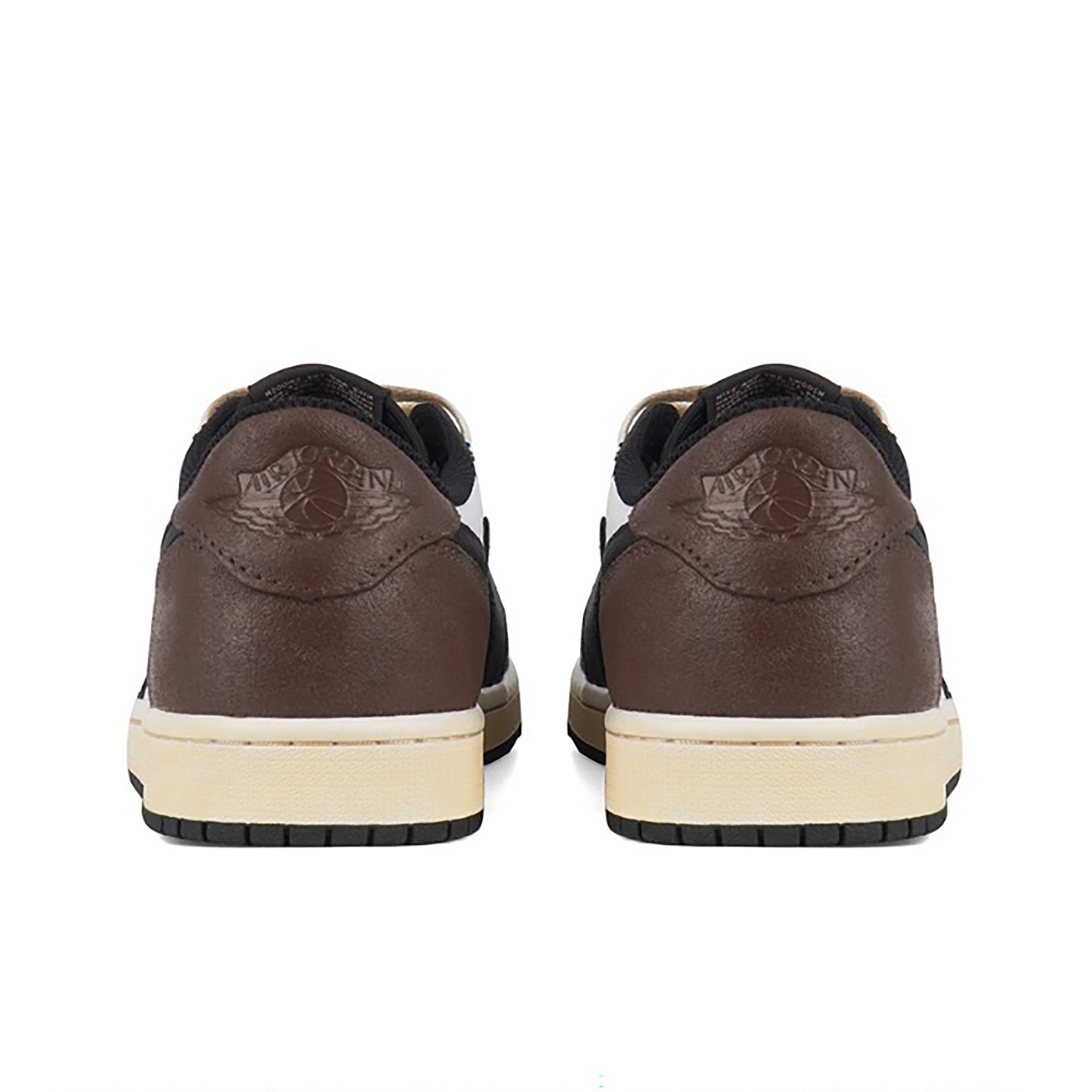 Travis Scott Brown Custom Air Jordan 1 Low-shecustomize