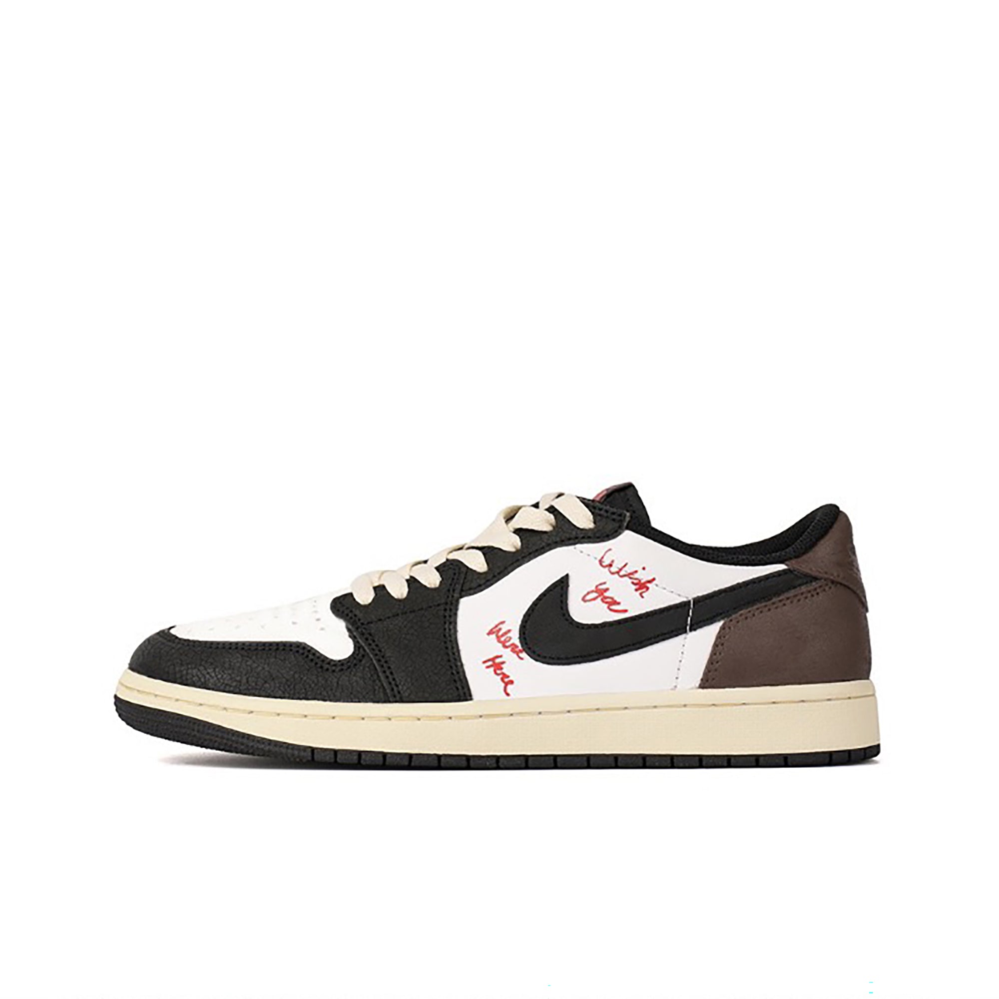 Travis Scott Brown Custom Air Jordan 1 Low-shecustomize