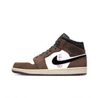 Travis Scott Brown Custom Air Jordan 1 Mid-shecustomize
