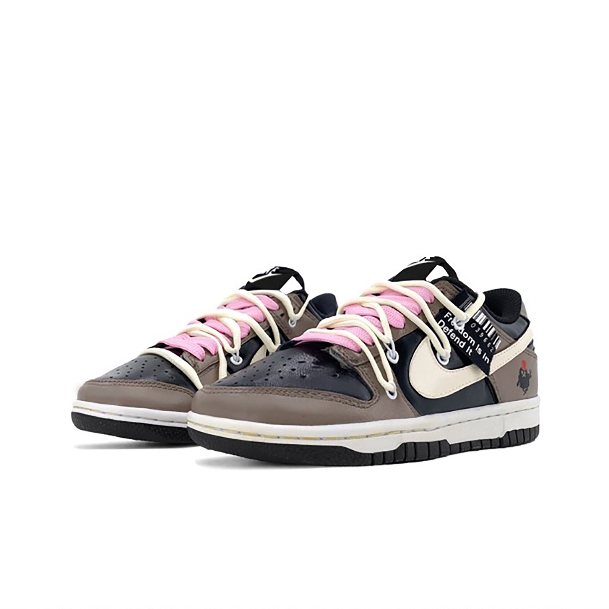 Travis Scott Brown Miner Custom Nike Dunk-shecustomize