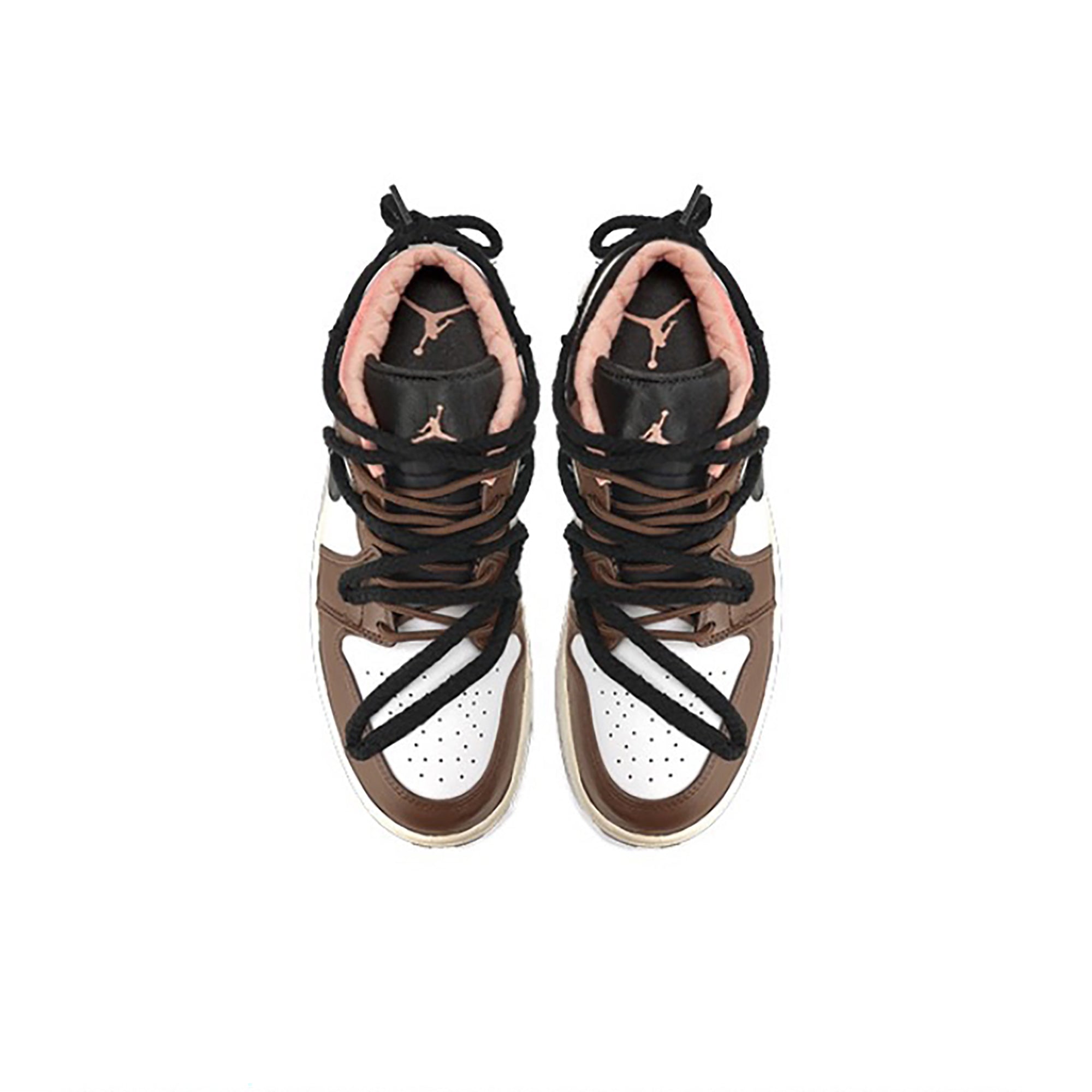 Travis Scott Brown White Custom Nike Dunk-shecustomize