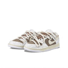 Travis Scott Brown White Paisley Custom Nike Dunk-shecustomize