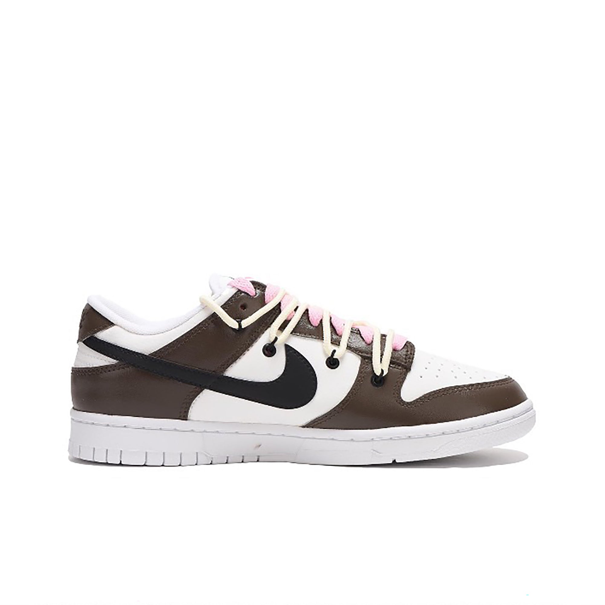 Travis Scott Brown White Pink Custom Air Jordan 1-shecustomize