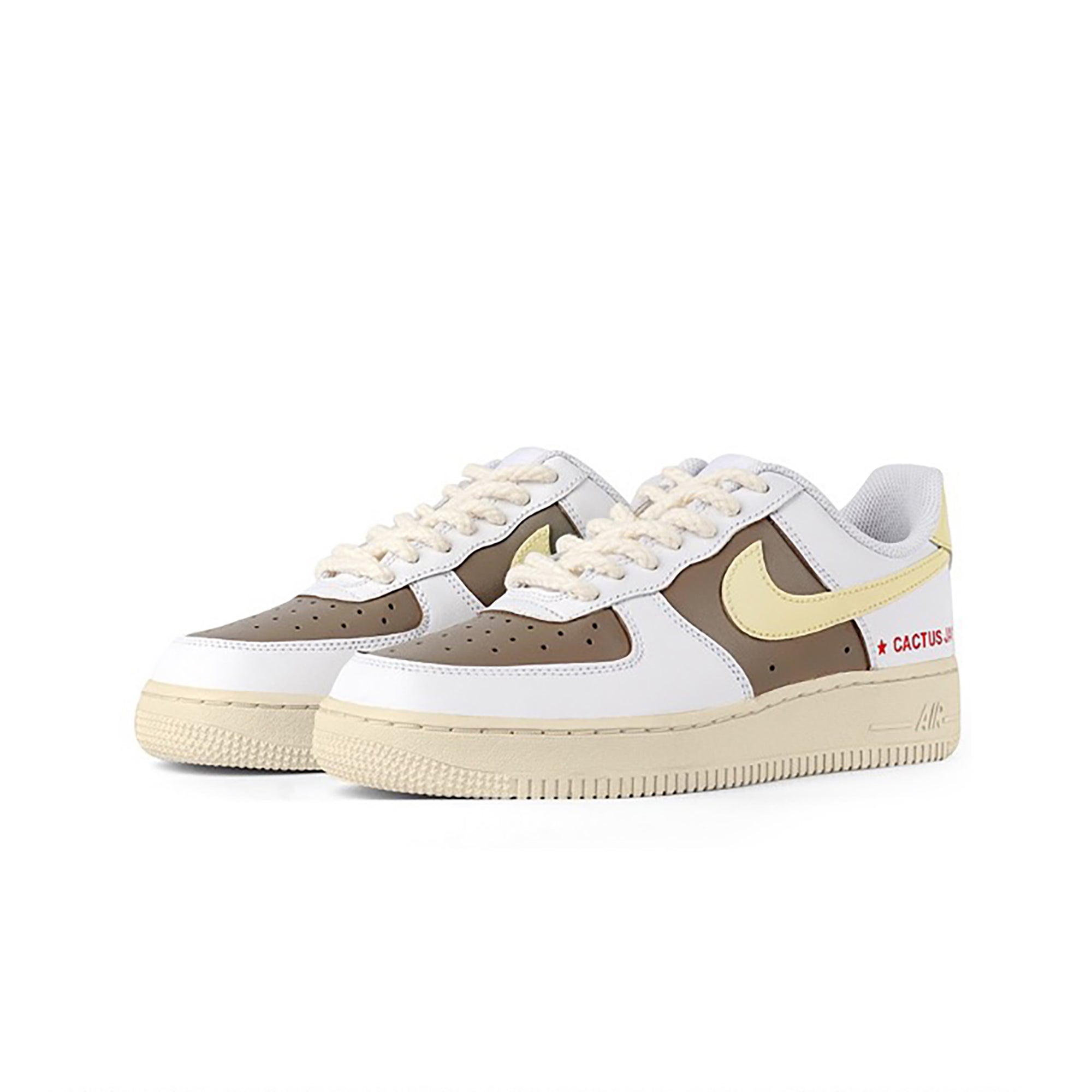Travis Scott Mocha Custom Air Force 1-shecustomize