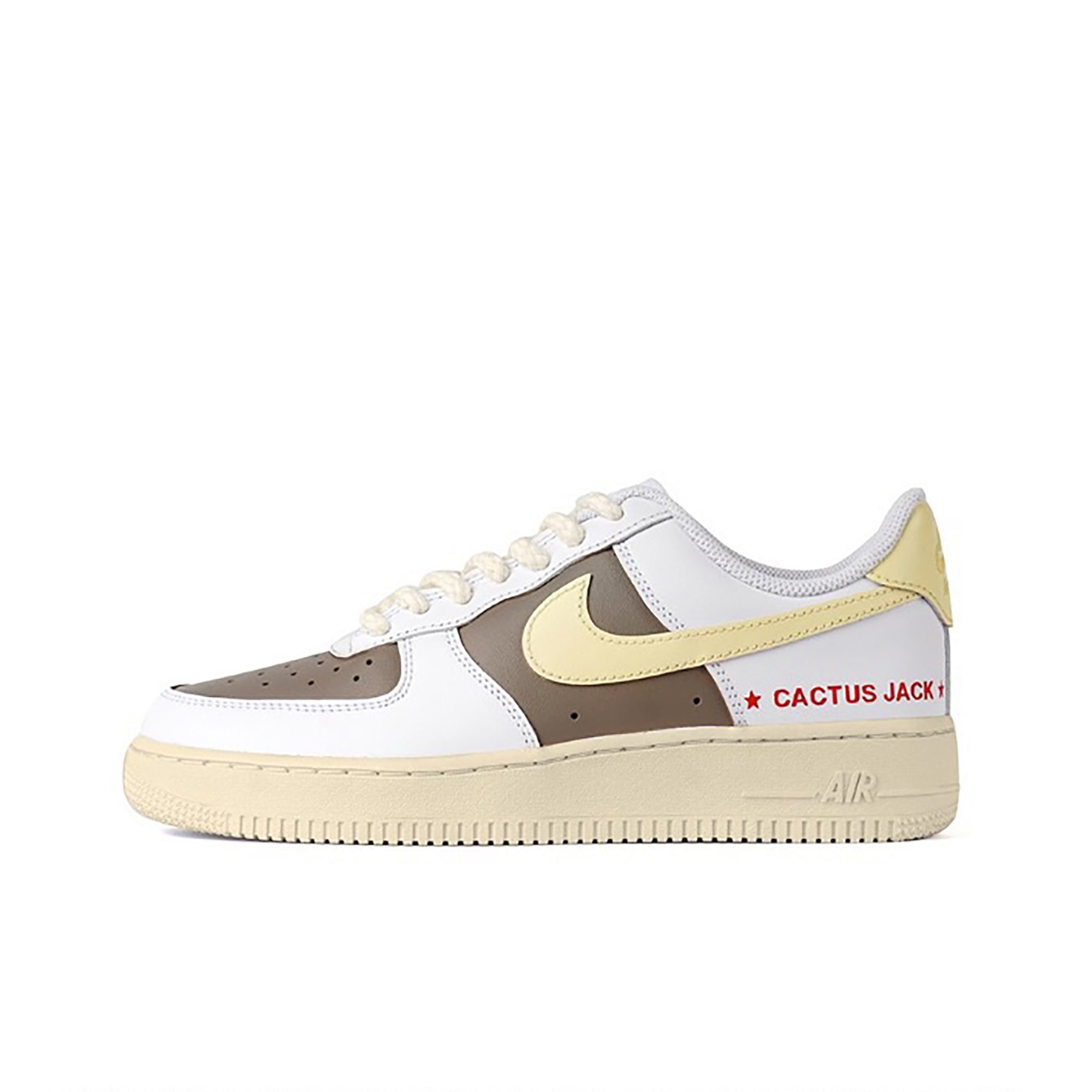 Travis Scott Mocha Custom Air Force 1-shecustomize
