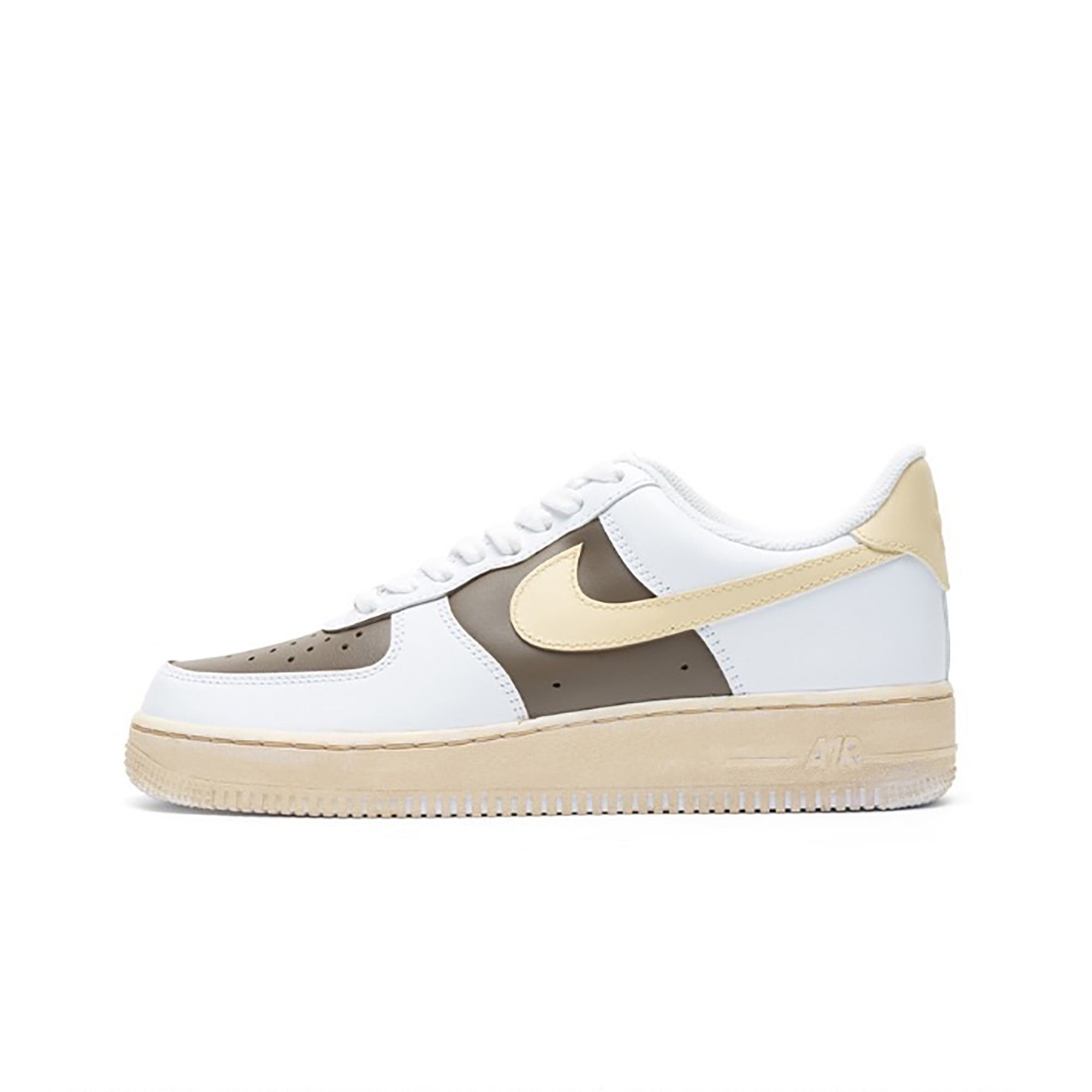 Travis Scott Mocha Custom Air Force 1-shecustomize