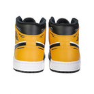Yellow Black Star Custom Air Jordan 1 Mid-shecustomize