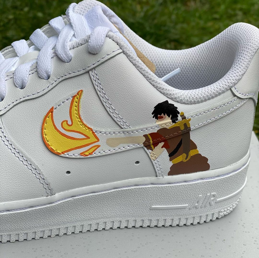 Zuko Custom Air Force 1’s-shecustomize