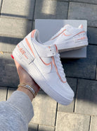 Pink Custom Air Force 1 Shadow-shecustomize