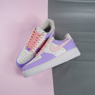 Purple Pink Air Force 1s Custom Shoes Sneakers-shecustomize
