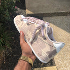 Hand Painted Custom Camo Air Force 1 with Rope Laces-shecustomize