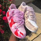 Hand Painted Custom Camo Air Force 1 with Rope Laces-shecustomize
