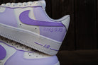 Purple Air Force 1s Custom Shoes Sneakers-shecustomize