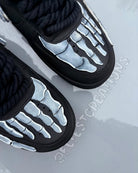 Hand Painted Skeleton Custom Air Force 1 Sneakers-shecustomize