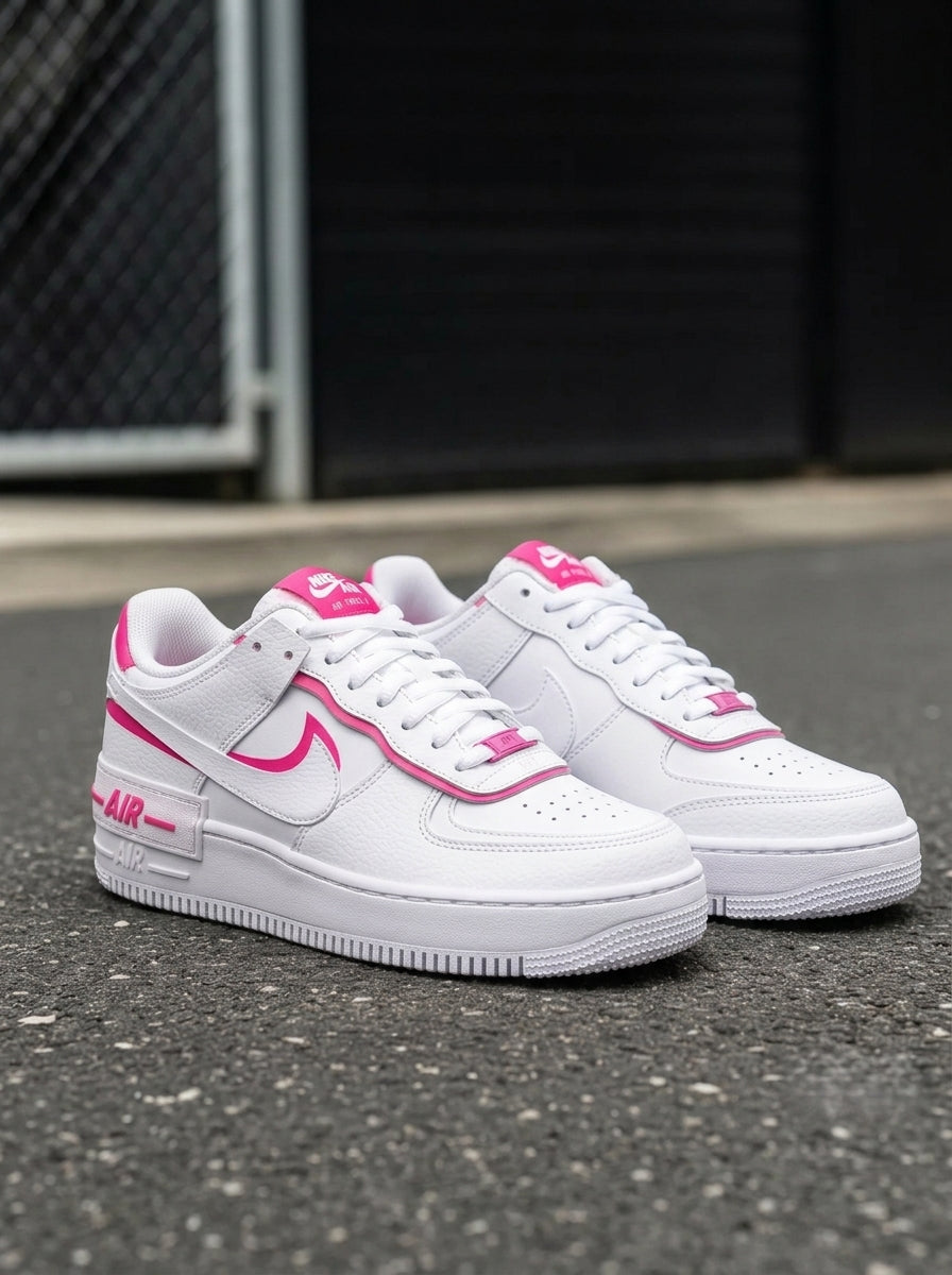 Pink Custom Air Force 1 Shadow-shecustomize