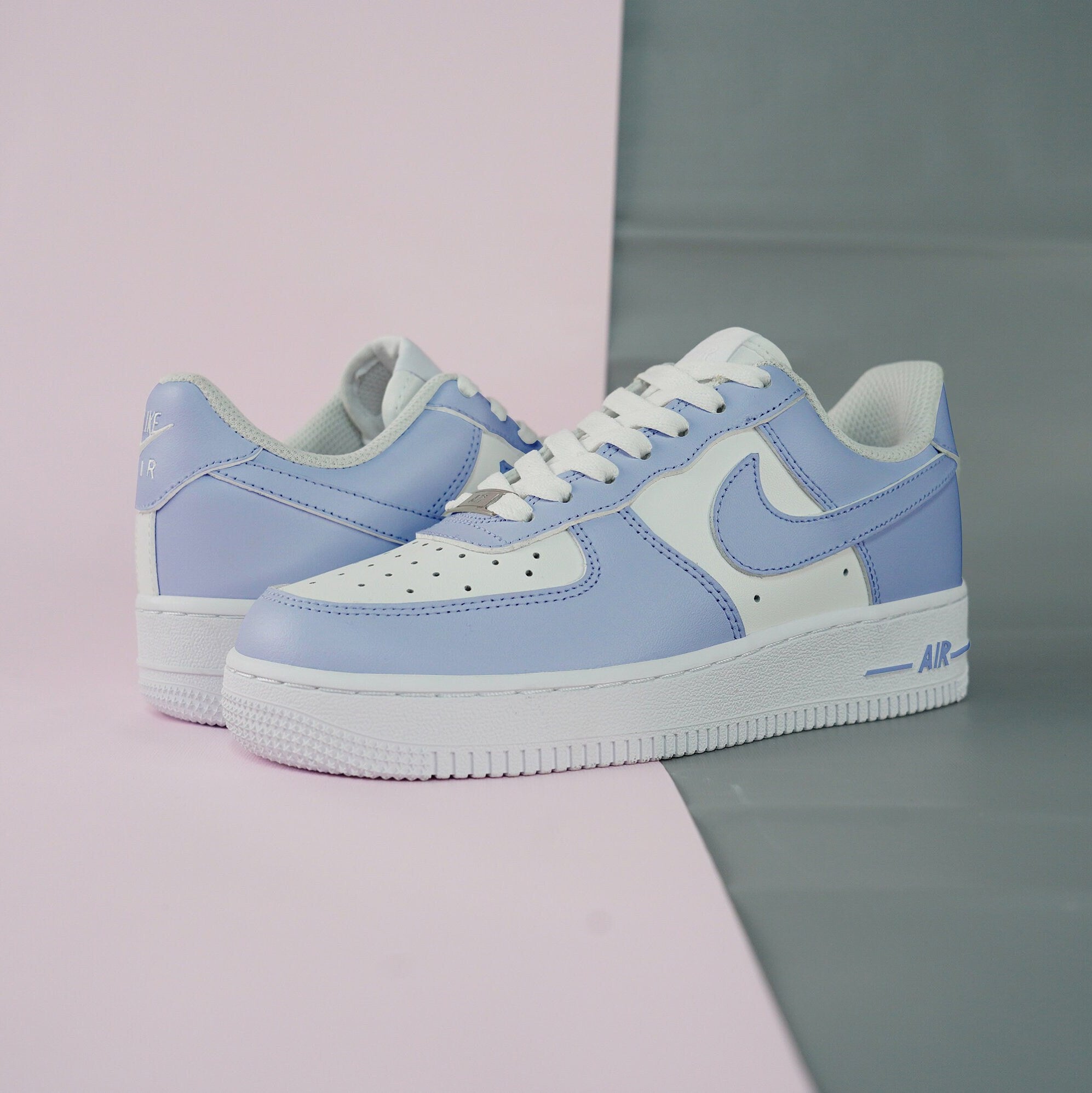 Purple Air Force 1s Custom Shoes Sneakers-shecustomize