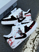 Hand Painted Terrifier Custom Air Force 1 Sneakers-shecustomize