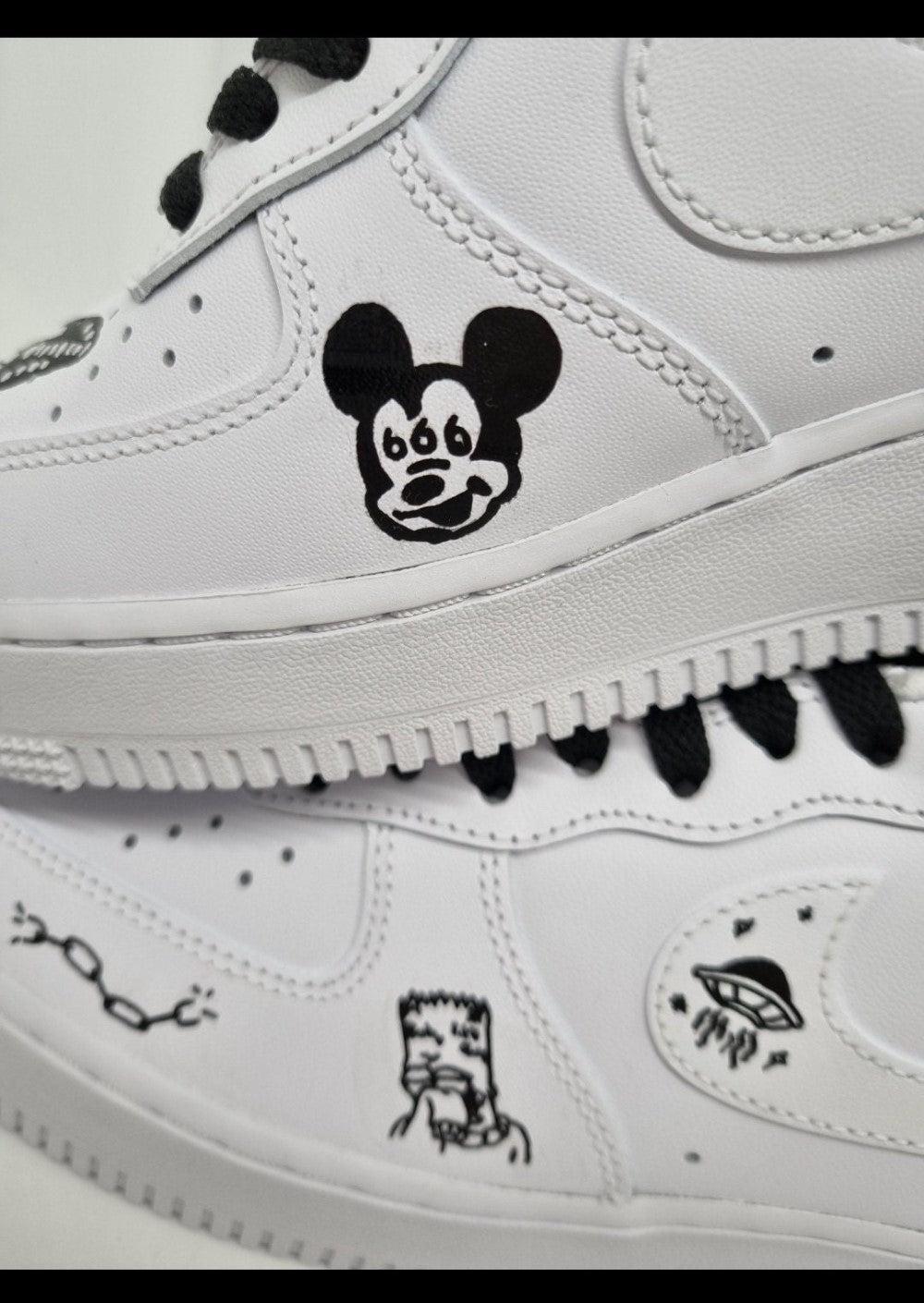 American Anime Custom Air Force 1-shecustomize