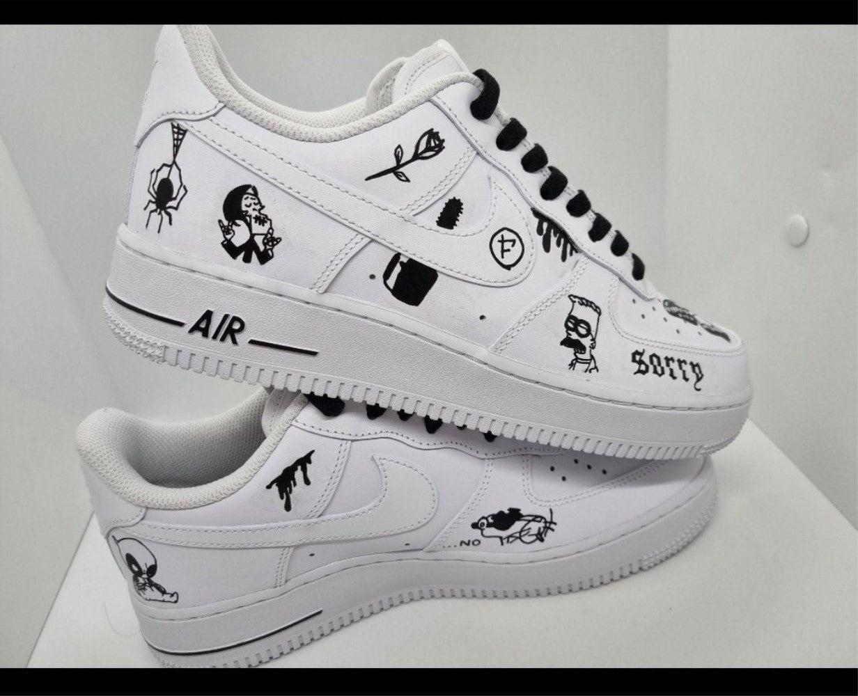 American Anime Custom Air Force 1-shecustomize