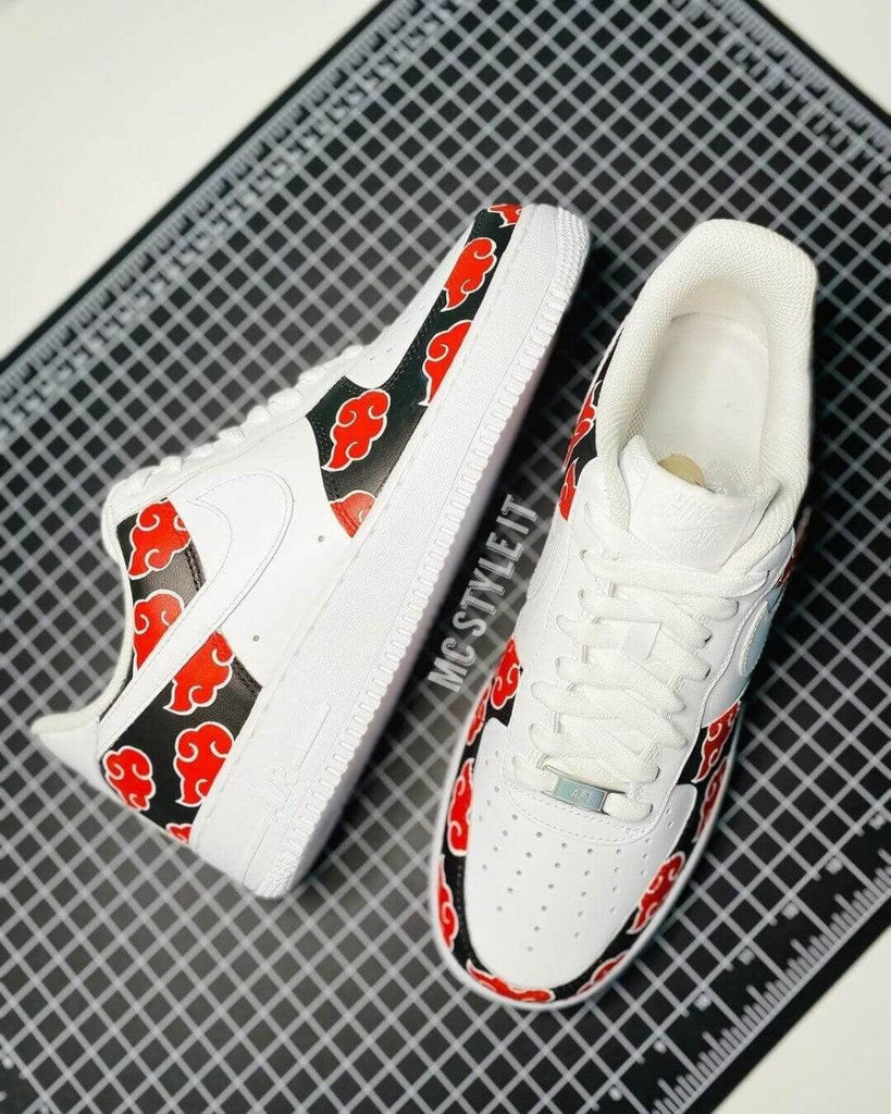 Naruto Red Cloud Custom Air Force 1-shecustomize