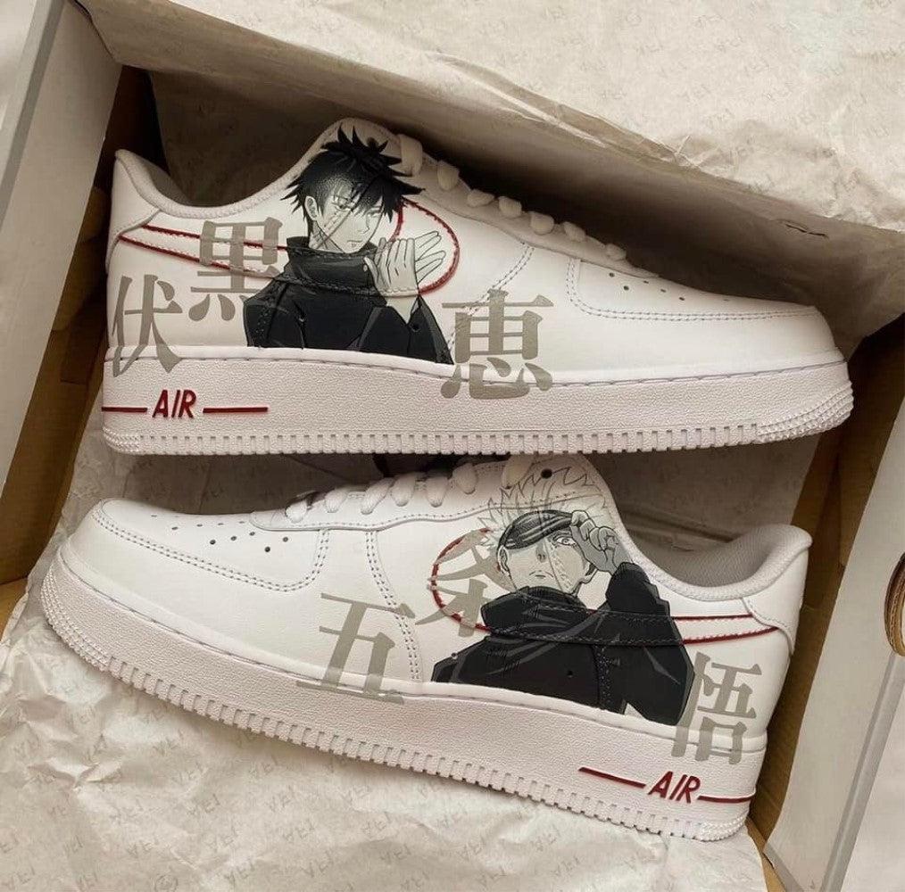 Anime Reflective Custom Air Force 1-shecustomize