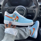 Baby Blue Bugs Bunny Cartoon Custom Air Force 1-shecustomize