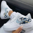 Baby Blue Octopus Custom Air Force 1-shecustomize
