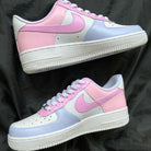 Baby Pink Baby Blue Custom Air Force 1-shecustomize
