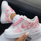 Baby Pink Cherry Blossom Custom Air Force 1-shecustomize