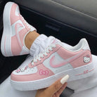 Baby Pink Hello Kitty Custom Air Force 1-shecustomize