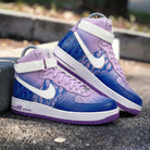 Baby Purple Blue Dior - inspired Custom Air Force 1-shecustomize