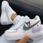 Baby Purple Blue Kuromi Skulls Hearts Custom Air Force 1 Shadow-shecustomize