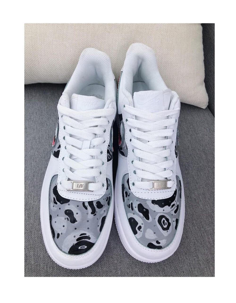 Bape custom air sales force 1