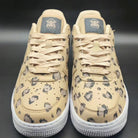 Beige Leopard Motif Custom Air Force 1-shecustomize