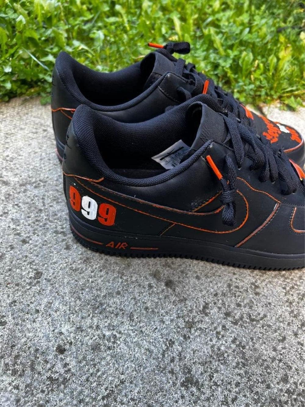 Black Custom Air Force 1-shecustomize