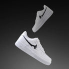 Black Galaxy Pattern Custom Air Force 1-shecustomize