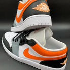 Black Orange Gray Custom Air Jordan 1-shecustomize