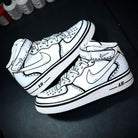 Black Outline Custom Air Force 1-shecustomize