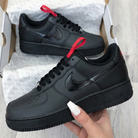 Black Patent Leather Custom Air Force 1-shecustomize