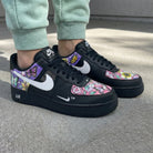 Black Pink Purple Butterflies Custom Air Force 1-shecustomize