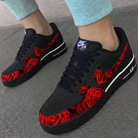 Black Red Roses Custom Air Force 1-shecustomize