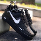 Black White Custom Air Force 1-shecustomize