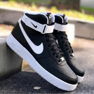 Black White Custom Air Force 1-shecustomize