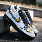Black White Puzzle - Pattern Custom Air Force 1-shecustomize