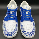 Blue Crackle Custom Air Jordan 1-shecustomize