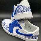 Blue Crackle Custom Air Jordan 1-shecustomize