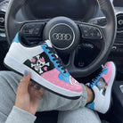 Blue Pink Black One Piece Chopper Skull Custom Air Force 1-shecustomize