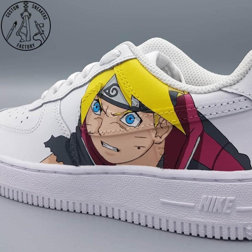 Naruto and Boruto Amine Custom Air Force 1-shecustomize